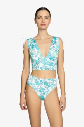 NERISSA V PLUNGE TOP