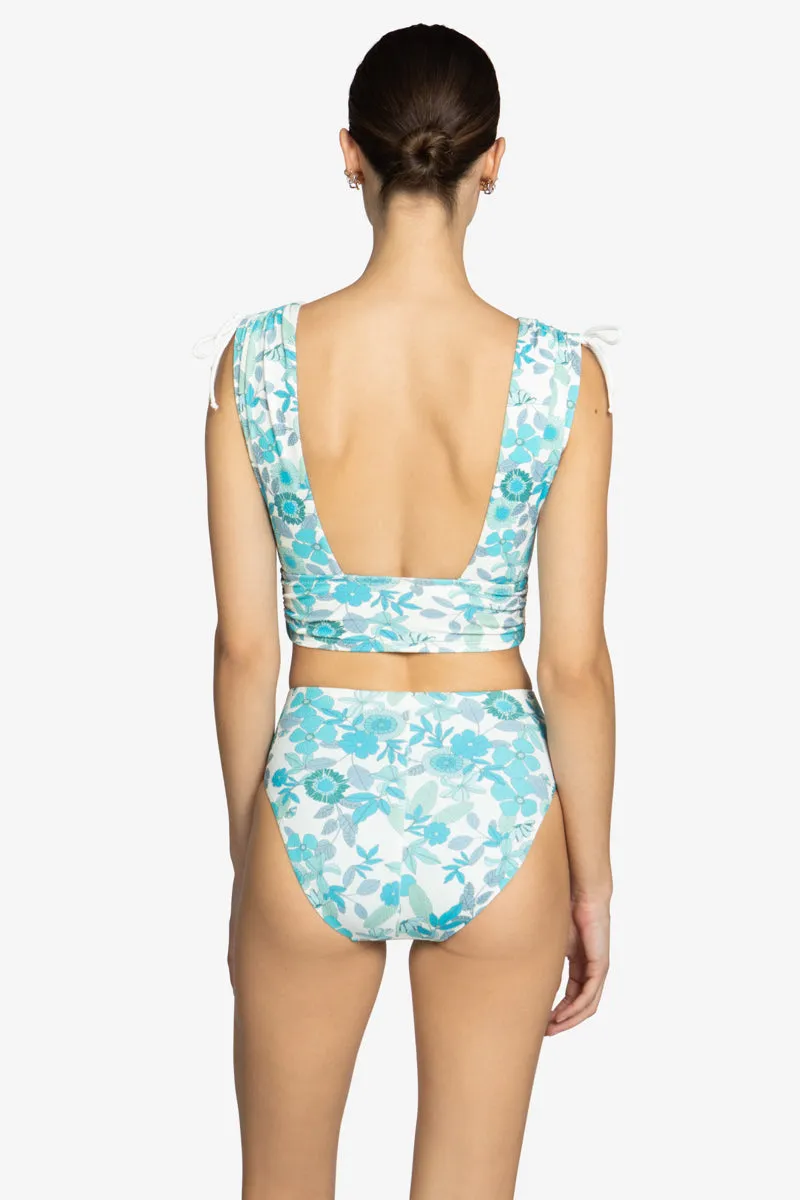 NERISSA V PLUNGE TOP