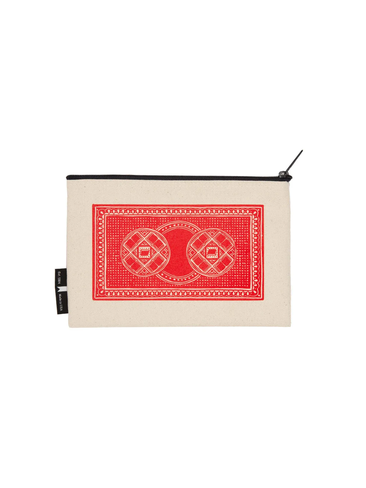 Queen of Books pouch