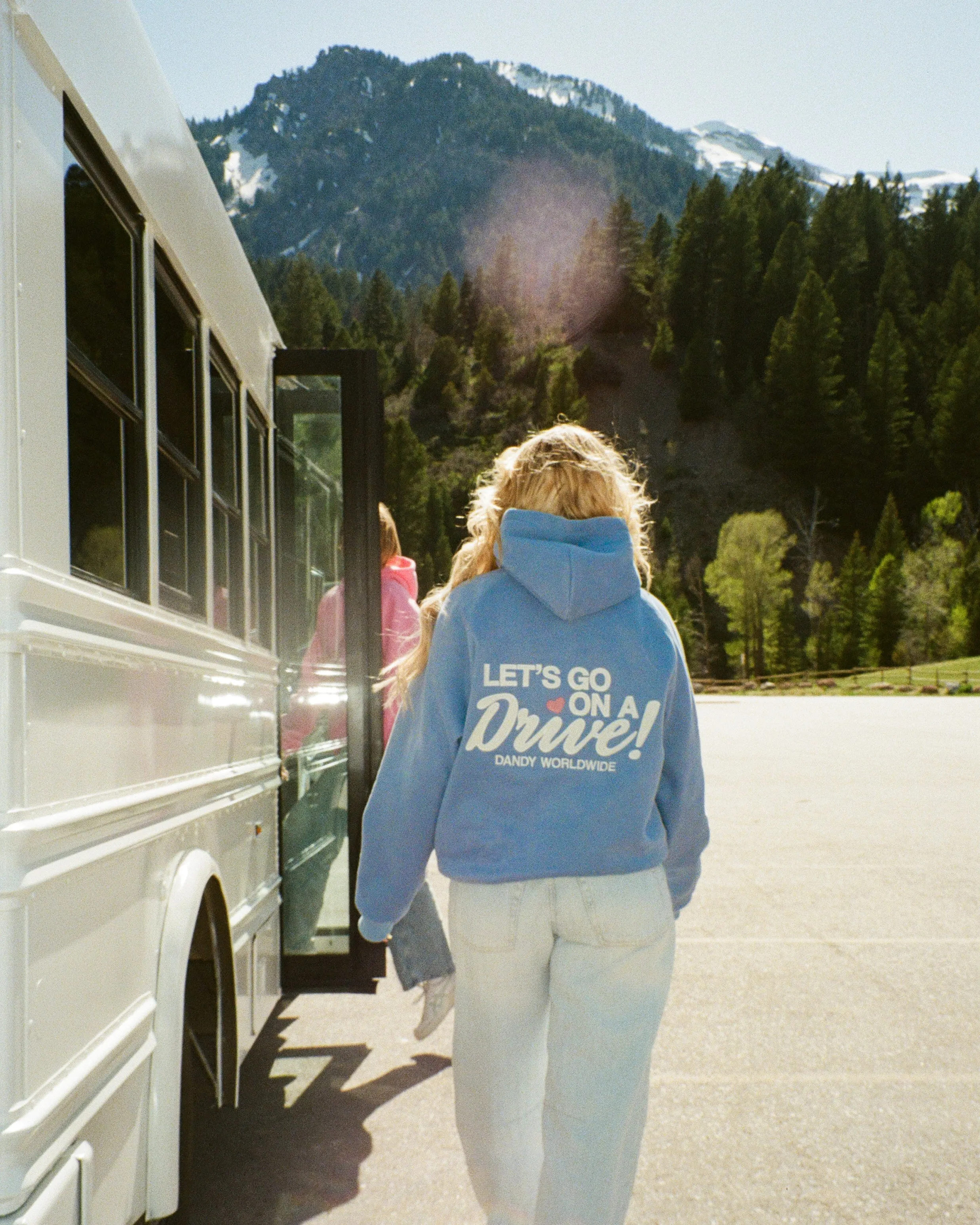 Blue Oversized Lux Hoodie for a Stylish Drive