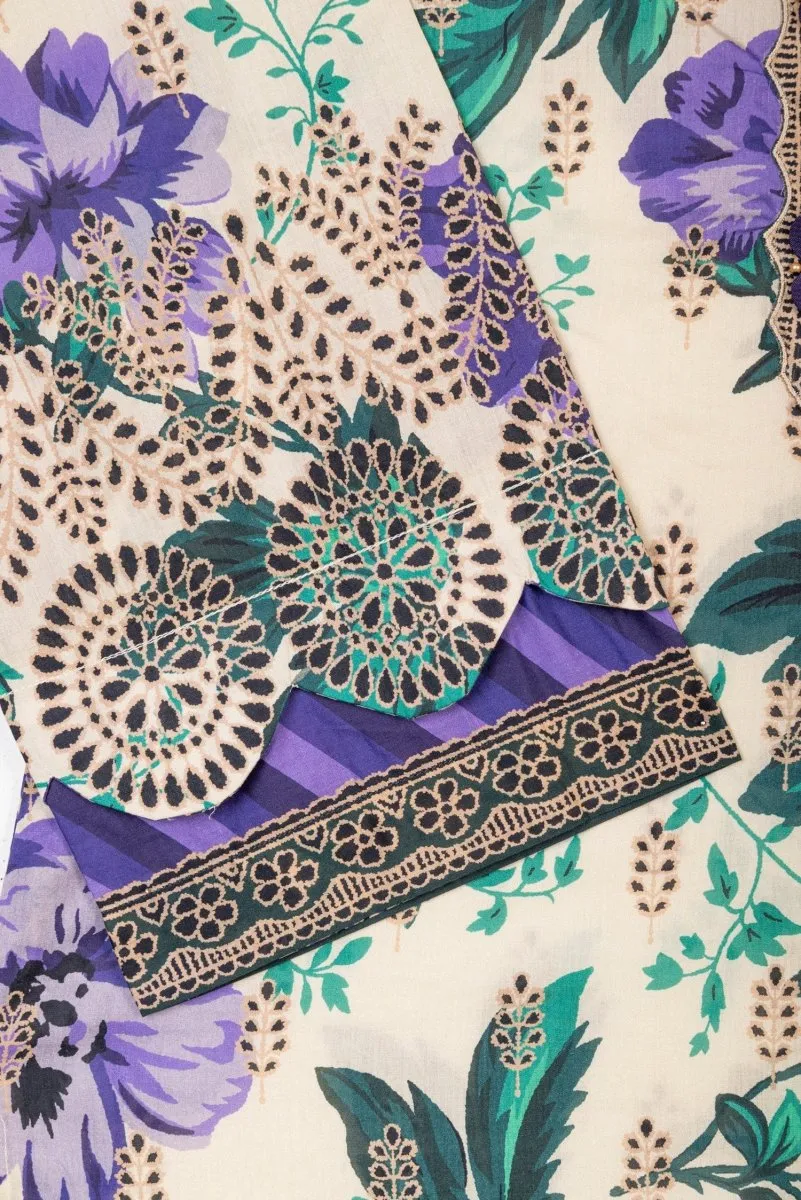 Sapphire Lawn 3 Piece Suit SAP155