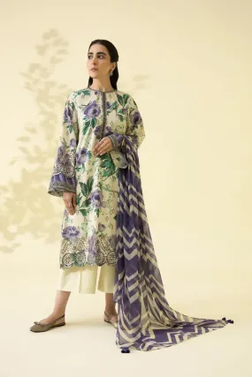 Sapphire Lawn 3 Piece Suit SAP155