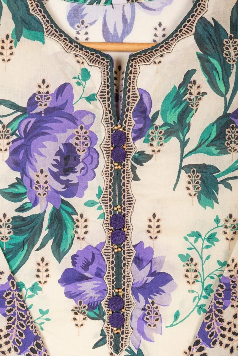 Sapphire Lawn 3 Piece Suit SAP155
