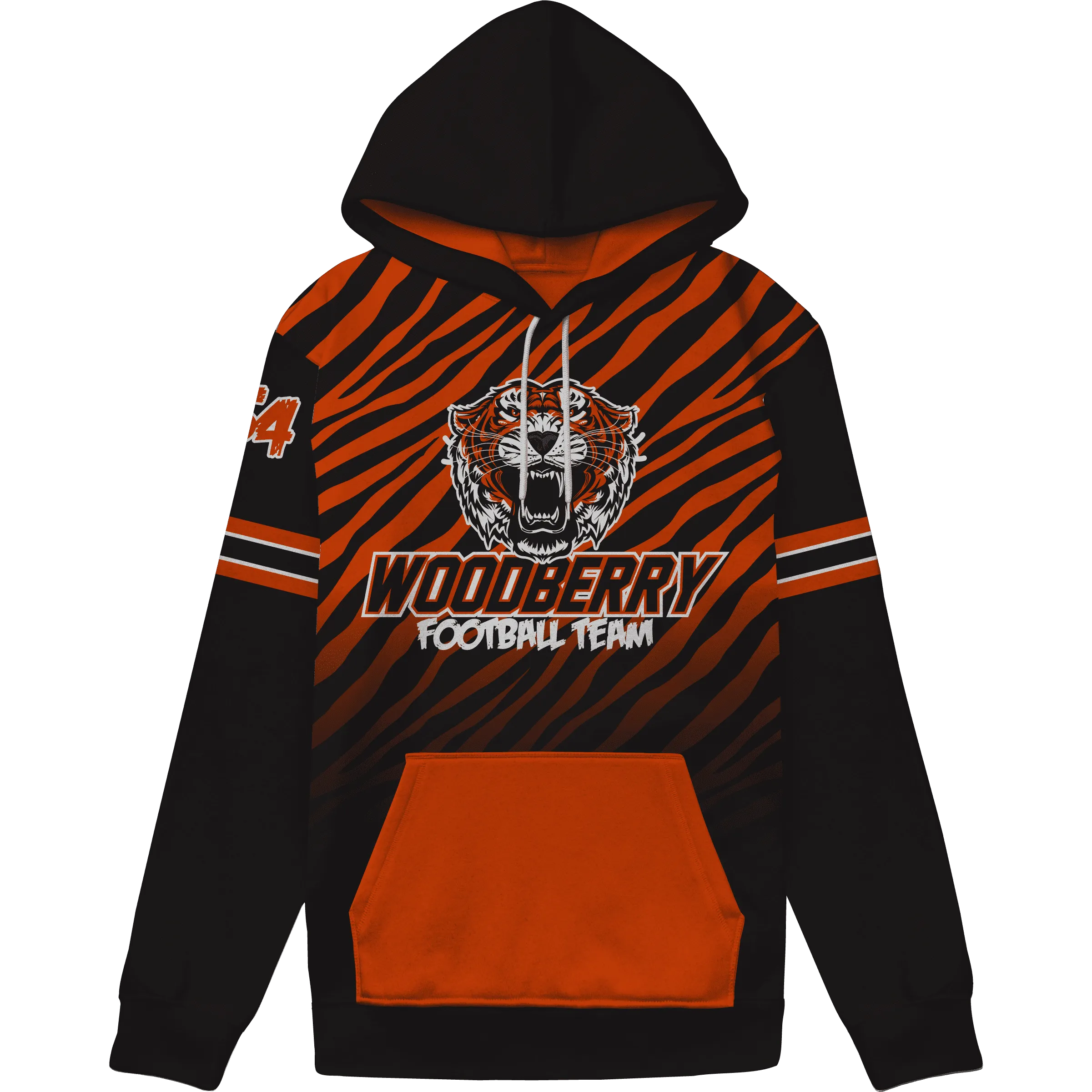 Sublimated Hoodie Design Code 109