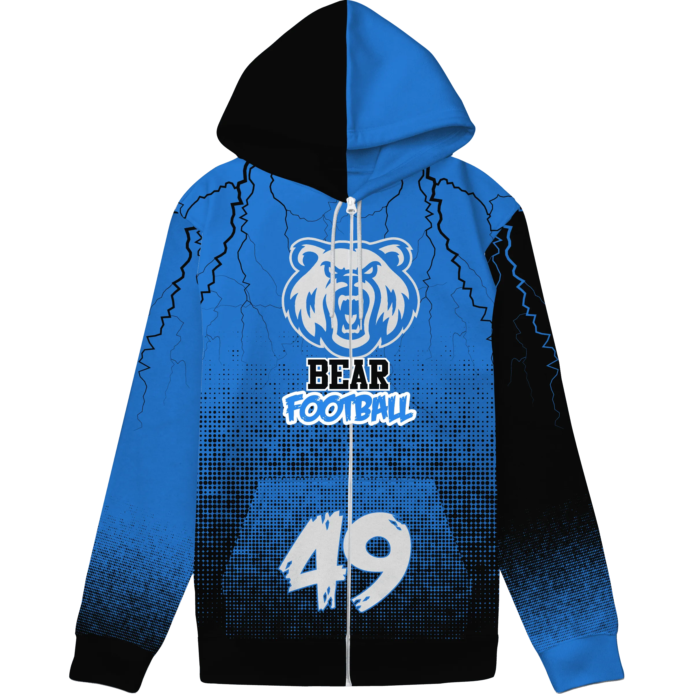 Sublimated Zip Up Design Code 134