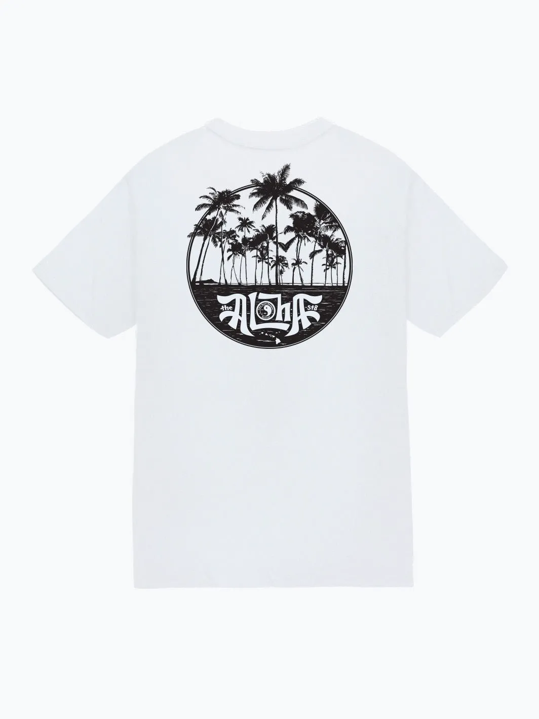 T&C Surf Aloha Palm Circle Jersey Tee