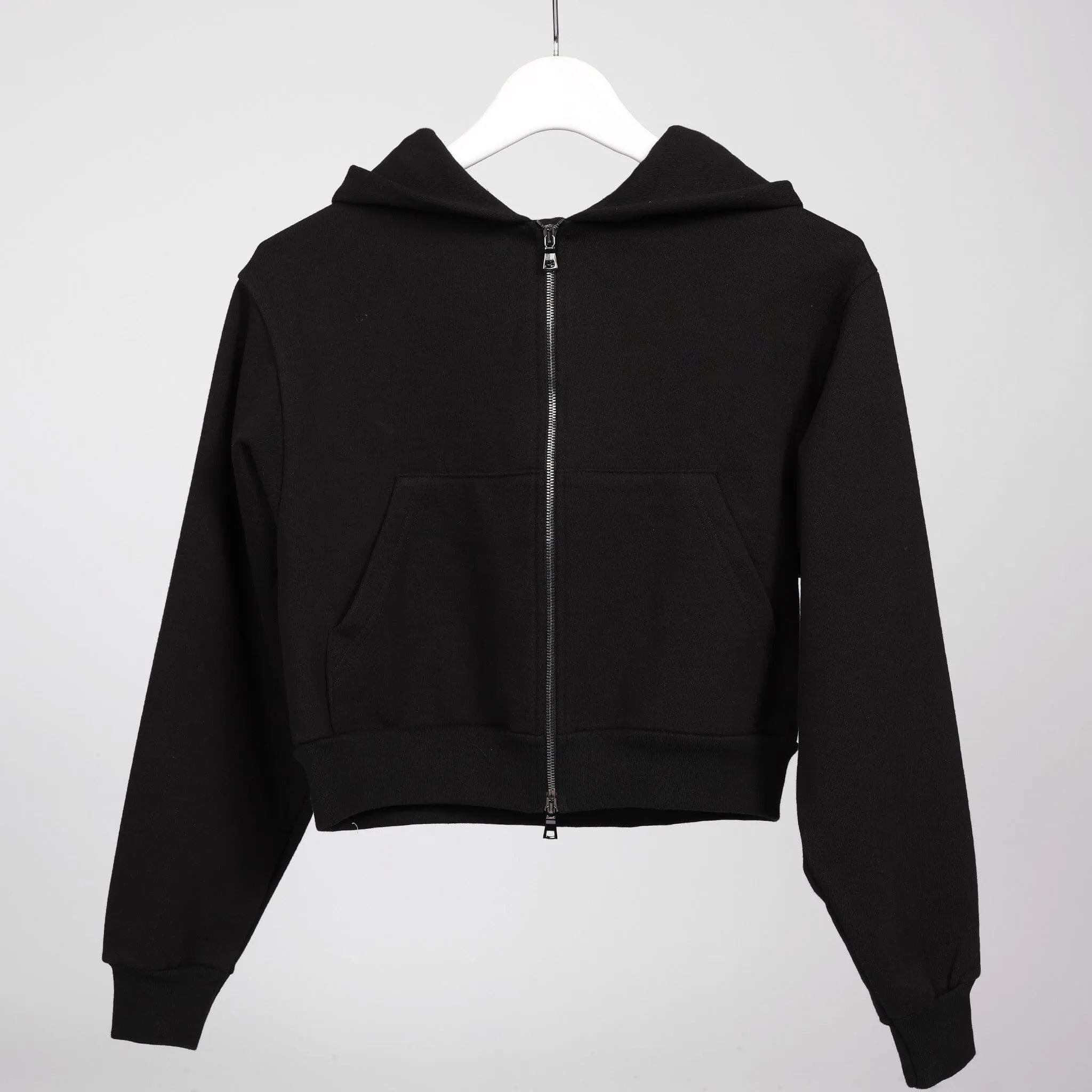 The Essential Bleecker Crop Double Zip