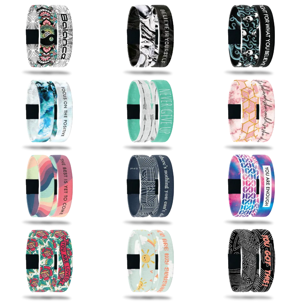 Top Sellers Bundle - 12 Wristband Designs
