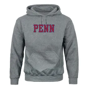 University of Pennsylvania Classic Hood Sweatshirt (Charcoal)