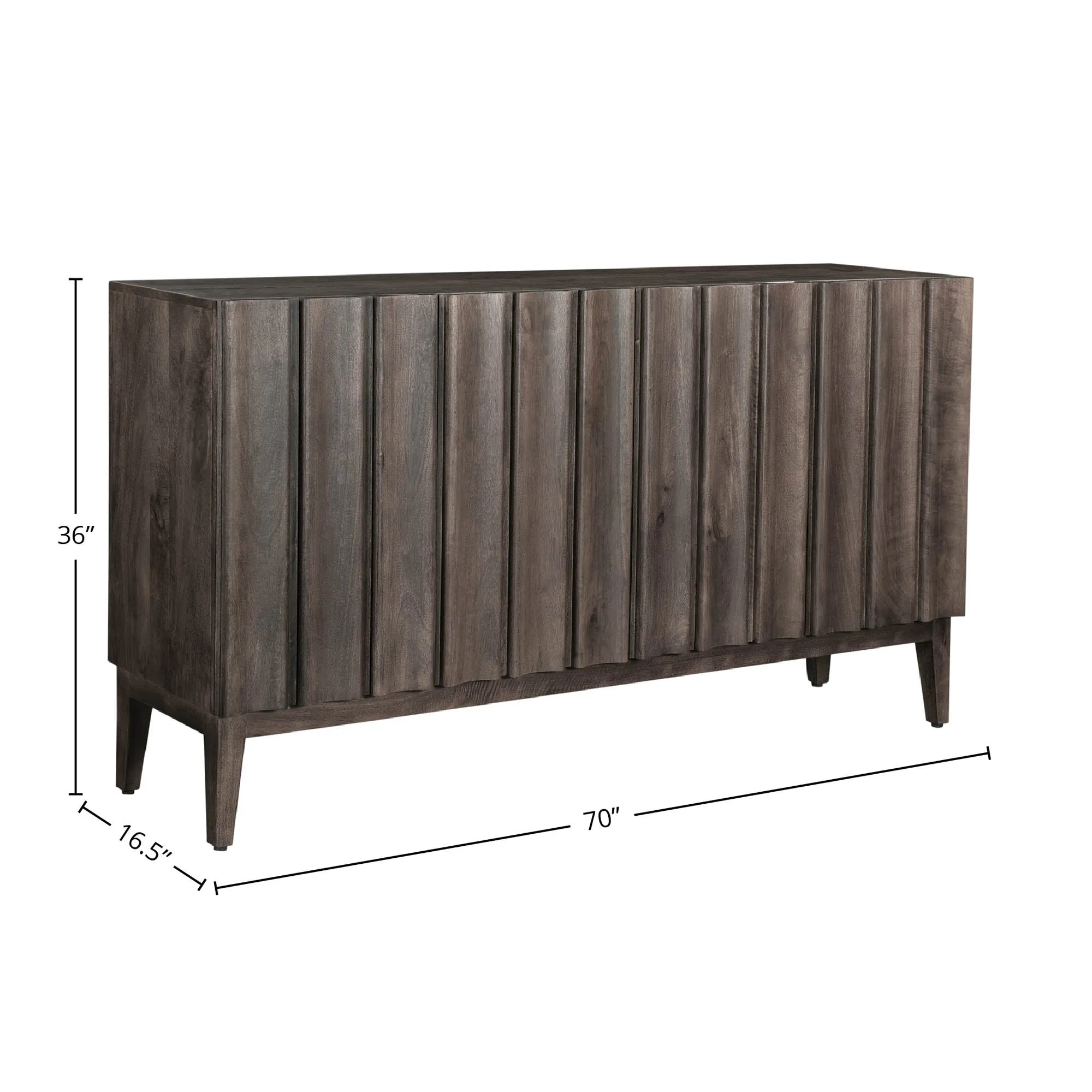 Vertical sideboard