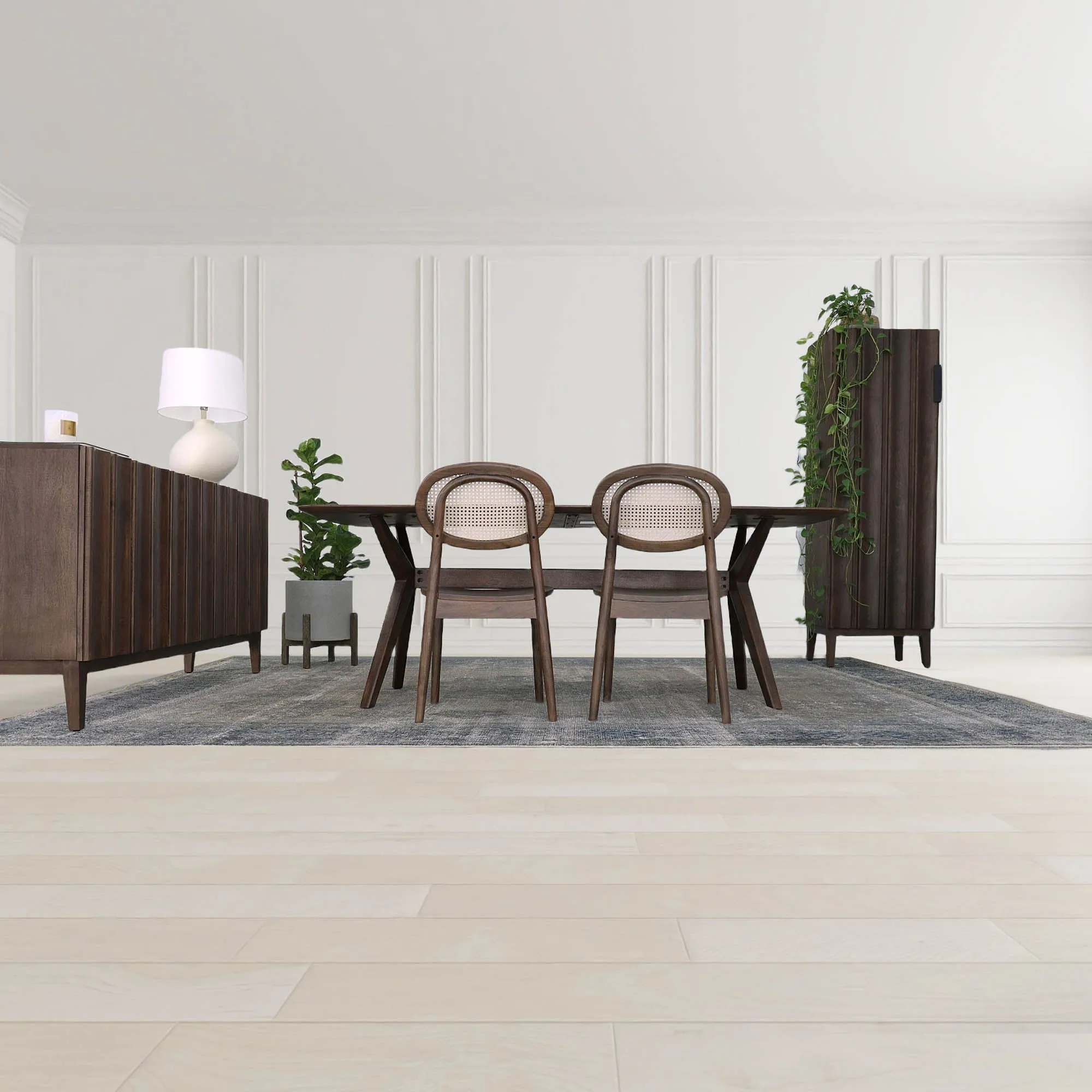 Vertical sideboard