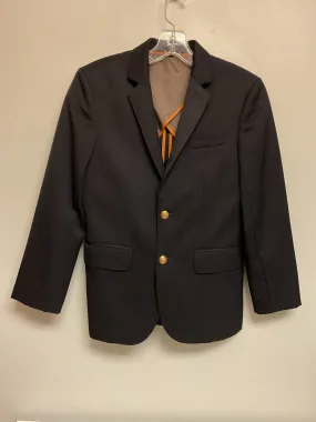 Wool Blend Big Boys Crew Cuts Size 14 Navy Blazers
